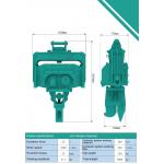 Excavator Vibration Hammer Excavator Vibratory Pile Driver For Hitachi