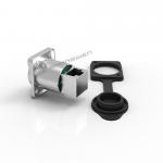 Electrical Waterproof Rj45 Female Connector Outdoor Industrial Chassis Connector for sale