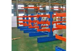 China Long Pipes Adjustable Cantilever Racking System For Industrial Warehouse supplier