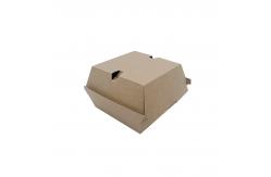 China Custom Printed Cowhide Burger Box Eco Friendly and Customizable for Takeaway supplier