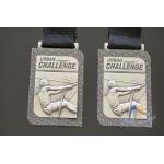 Die Cast 3D Relief Medals For Club / Figure Sandblast Background for sale