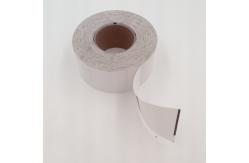 China Matt Glsooy Blank Barcode Label Rolls For Inket Printer supplier