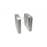 600mm Width 100W Acrylic Wing Flap Barrier Turnstile for sale