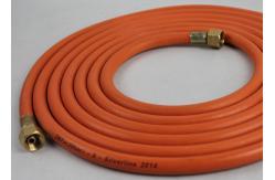 China Red Flexible Propane Gas Hose , 8MM Gas Hose With High Tensile Oil Resistant supplier