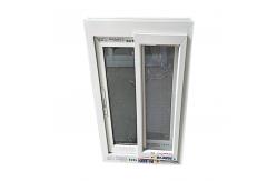 China 80mm Pvc Design Upvc Double Glazed Sliding Windows supplier
