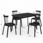 Wooden Hand Painting Dining Table for sale