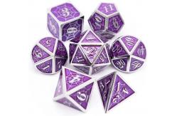 China Spider -Man Solid Metal Polyhedral Dice Set DND RPG Luxury Style supplier