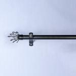 Elegant Style Modern Extendable Curtain Rod Set Curtain Pole Track Accessories
