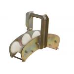 R570 Mm Optical Fiber Cable Tools Four Wheels Structure OPGW Stringing Block for sale