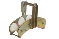 China R570 Mm Optical Fiber Cable Tools Four Wheels Structure OPGW Stringing Block supplier