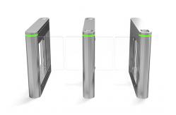 China Push Button Swing Arm Turnstile Security Access Control Turnstile Wireless Remote Control supplier