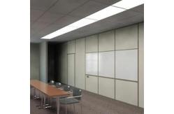 China Vinyl Partition Board MDF Melamine Operable Movable Partition Walls Sound Proof supplier