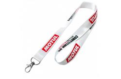 China Silkscreen Printed Nylon Sublimation Lanyards Blank Polyester For Promotions And Events supplier
