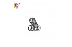 China Small Semicircle Conical Stainless Steel Compression Spring With Black Galvanized supplier