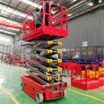 10m 12m Self Propelled Hydraulic Scissor Lift Warehouse Lift Platform for sale