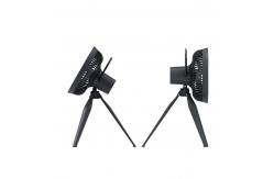 China Tripod Portable Camping Fan Electric Rechargeable Telescopic Foldable Fan With Remote supplier