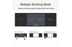 China 75 Inch LED Smart Blackboard For Teaching School Interactive 350 Cd/㎡ supplier