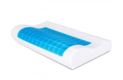 China PU neck support memory foam Cooling Gel Pillow head rest sleeping supplier