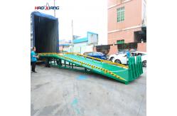 China Loading And Unloading Portable Dock Ramp Green Portable Steel Ramps supplier