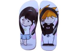 China Sublimation Slippers(with outline border) supplier