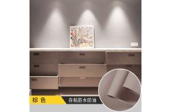 China Anti Scratch Soft Touch Wallpaper 0.6m*50m Kitchen Wardrobe Stickers supplier