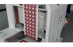 China LED Digital Sticker Label Printing Machine Roll To Roll Digital Label Printer supplier