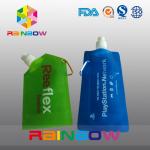 Customized Printed Stand up reusable spout pouch for liquid pakaging for sale