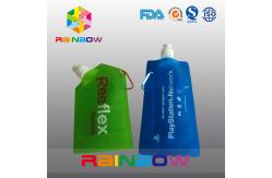 China Customized Printed Stand up reusable spout pouch for liquid pakaging supplier