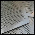 1mm Hole Galvanized Perforated Metal Mesh Sheet Perforated Aluminum Sheet
