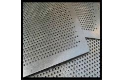 China 1mm Hole Galvanized Perforated Metal Mesh Sheet Perforated Aluminum Sheet supplier