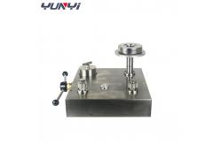 China Hydraulic Pressure Dead Weight Tester Calibrator JQ Piston supplier