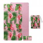 Custom Printed Sand Free Quick Dry Microfiber Beach Towel For Promotion