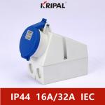 220V Single Phase 16Amp IP44 Industrial Receptacle IEC Standard for sale