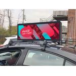 96*32 Cm Car LED Sign Display Asynchronous Control and DC 5V Voltage for Resolution Display for sale