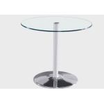 Round Glass 32KGS 80cm Modern Dining Table for sale