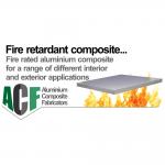 Class B Fire Rating Fire Rated Aluminum Composite Panel Width 1250mm for sale