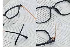 China Unisex Youth Style Square TR+Beta Titanium Eyeglasses ZTO 1024 supplier