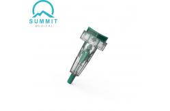 China Top Push Button Activated Safety Lancet For Fingertip Blood Sampling supplier