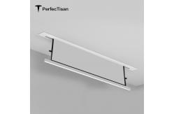 China Ceiling Mount Drop Down Screen 4K Automatic Projection Screen Motorized supplier