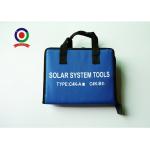 Blue Solar PV Tool Kits Carbon Steel Material With  Crimping Stripper And Cutter