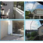 Nylon Pet Safe Net Transparent Balcony Protection Net Customized