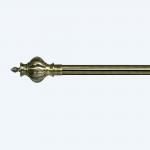Home Decor Curtain Rod Accessories 22 28 MM Metal Pipes Classic Curtain Rods Sets Cheap Price for sale