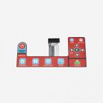 Custom Push Button Membrane Switch Panel Waterproof for sale