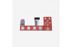 China Temperature Resistant PET/PC Graphic Membrane Overlay Switch with Custom Thickness supplier