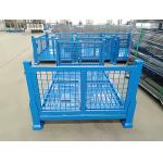 Customized Collapsible Pallet Cages With Padlock Locking System