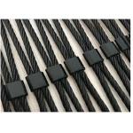long life stainless steel rope mesh for enimal enclosure for sale