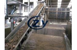 China Sweet Potato Cassava Starch Processing Equipment / Rotary Washing Machine supplier