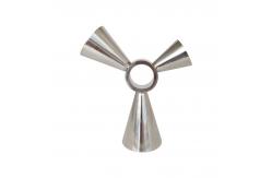 China Stainless Steel Bar Tools Tricephalic Shape Cocktail Jigger For Bartending supplier