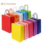 Custom Logo Printed Paper Bags for Luxury Shoes Clothes and Jewelry Packaging for sale