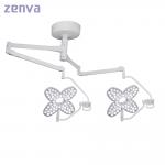 Double Arm Surgical OT Lamp Aluminum Alloy White for sale